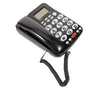 OSALADI Telefono Scrivania Telefono Ufficio e Casa Design per Anziani Facile Installare e Usare Chiara e Veloce