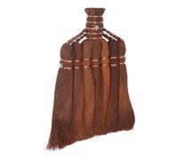 OSALADI Testa di Scopa in Fibra di Palma Intrecciata a Mano Rigida per Esterni Accessorio di Ricambio per Scopa da Giardino Vintage per Cortili e Pulizia di Superfici Dure