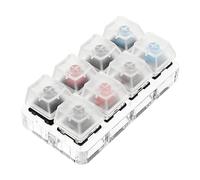 OSALADI Tester Meccanico Per Tastiera Con Base Strumento Di Verifica Per Keycaps e Interruttori Cherry e Ottimo Per Decorazioni Da Scrivania e Prove Di Tastiere