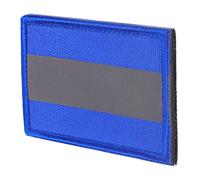 OSALADI Toppa Riflettente Sicurezza in Nylon Autoadesiva con Chiusura Strappo Patch Riflettenti per Zaini e Cani Decorazione Blu Resistente e Facile da Applicare
