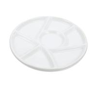 OSALADI Vassoio per Miscelazione Colori in Ceramica Resistente Vassoi per Pigmenti Miscelatore Colori Adatto Pittori Artigiani Hobbisti Artisti Studenti o Artisti