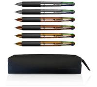 Penna a Sfera Chrome Osama - 1 mm - OW 84006956 (Nero Blu Rosso Verde Conf. 6)