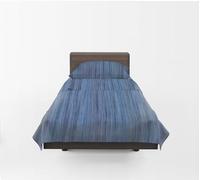 osama home GUZZINI Classic - Completo Letto Singolo con Lenzuola Letto Cotone Percalle 160x280 + 1 Lenzuolo con Angoli Coprimaterasso Sotto 90x200 per Materasso Alto 30cm + 1 Federa Cuscino 50x80