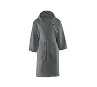 Head Accappatoio adulto. in microfibra con cappuccio. multiusoColore Shade Gray | Head M