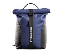 Osama Home HEAD - Zaino Scuola Università Lavoro, Donna Uomo in Poliestere Impermeabile da Viaggio e Trekking 18L 43x26x15 Rolled Ergonomico, Zaino Porta Pc Imbottito, Zaini Rolltop con Tasche