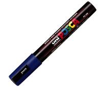Osama marcatore Uni Posca PC5 punta media tonda tratto da 1,8 mm a 2,5 mm Blu