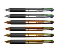 OSAMA - OW 84006956 - Astuccio penne a sfera Chrome - punta 1,00 mm - 4 colori - Osama - conf. 6 pezzi - 96215 - Conf. da 1 Pz.