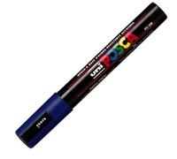 Osama Uni Posca PC5 6pz punta media tonda con tratto da 1,8 mm a 2,5 mm Blu