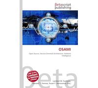 OSAMI: Open Source, Service-Oriented Architecture, Ambient Intelligence