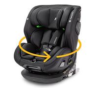OSANN - Seggiolino Auto Girevole Neonato/Bambino Flame 360 Isofix I-Size - 40-150 cm - Nero - 14 Posizioni - Imbracatura a 5 punti, cintura a 3 punti, rivolto in avanti/rivolto all'indietro