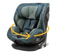 OSANN - Seggiolino Auto Girevole Neonato/Bambino Flame 360 Isofix I-Size - 40-150 cm - Verde - 14 Posizioni - Imbracatura a 5 punti, Cintura a 3 punti, Rivolto in avanti/Rivolto all'indietro
