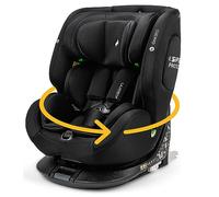 Osann One360 iSize, seggiolino auto per bambini girevole a 360 gradi, 40-150cm(Gruppo 0 + 1/2/3, 0-36 kg), ca. 0-12 anni -All Black