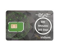 OSAT Iridium 300 min Tempo di conversazione del telefono satellitare prepagato - Validità di 365 giorni - Non ricaricabile - Nessun rollover - Attivazione e ricarica online - Nessuna tassa di