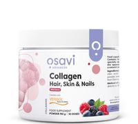 Osavi Collagene per capelli, pelle e unghie, frutti di bosco, polvere di collagene per capelli, pelle e unghie sani, frutti di bosco, 150 g