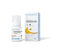 Osavi Melatonin with Passion Flower Oral Spray, 1mg (Blackcurrant) - 25 ml.
