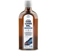 Osavi Olio di fegato di merluzzo norvegese Omega 3, Olio di fegato di merluzzo norvegese Omega 3, 1000 mg, 250 ml integratore alimentare