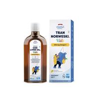 Osavi - Olio di Fegato di Merluzzo Norvegese per Bambini, 500 mg - Sapore di Limone (250 ml)