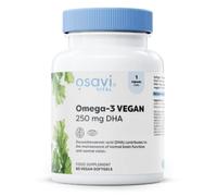 Osavi Omega-3 vegano, 250 mg DHA, 60 capsule softgel integratore alimentare
