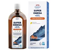 Osavi Super Omega + D3, 2900 mg di Omega 3, limone (marino), 500 ml