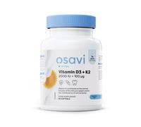 Osavi Vitamina D3 + K2, 2000 UI + 100 μg, 60 capsule softgel