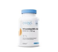 Osavi Vitamina D3 + K2, 4000 UI + 150 µg, 120 capsule