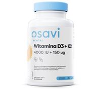 Osavi - Vitamina D3 + K2, 4000 UI + 150 mcg (120 capsule)