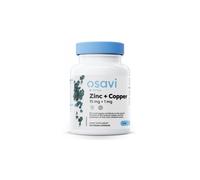 Osavi Zinco + Rame, 15 mg + 1 mg, 120 capsule vegane