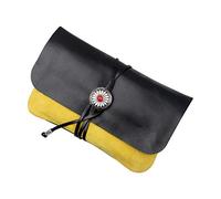 OSBELE Custodia per tabacco - Custodia da viaggio per pipa per tabacco in vera pelle - Accessori per pipa da fumo Borsa portatile per pipa da fumo - Borsa per pipa da fumo Organizza custodia per s