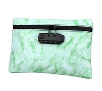 OSBELE Custodia per Tabacco da Pipa Custodia per Sigarette Custodia da Viaggio Borsa per Deodorante Borsa portaoggetti Multifunzionale con Blocco Password