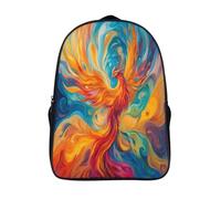 OSBELE Fenice Zaino Per Bambini,Zainetto Ragazzo,Rinascere dalle ceneri Zaino Scuola EleUominitare,Borsa Scuola Materna Nido,Zainetto Asilo Bambino,16inch