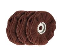 Osborn Set di anelli in vello abrasivo, 3pz. (A), per satinatura medio-fine, ⌀150mm Quantità:3