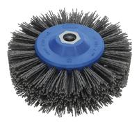 OSBORN Spazzola rotonda fustellata 140 x 55 x M 14, plastica K80