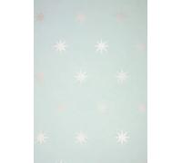 Osborne & Little Carta da parati Coronata Star - Teal/ Silver
