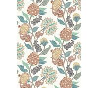 Osborne & Little Carta da parati Cynara - Chestnut/ Eucalyptus