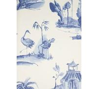 Osborne & Little Carta da parati Palais Chinois - White/ Blue