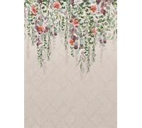Osborne & Little Carta da parati panoramica Eucalyptus - Linen/ Coral