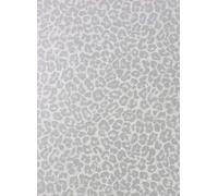 Osborne & Little Carta da parati Pardus - Metallic Silver/ Pale Stone