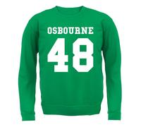 Osbourne 48 - Felpa Per Bambini - Cantante Canzone Amore Fan Band Gig Tour