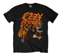 Osbourne Ozzy - T-Shirt # L Unisex Black # Vintage Werewolf