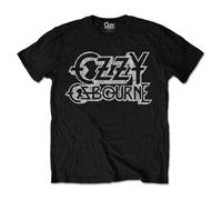 Ozzy Osbourne Maglietta Vintage Logo Unisex Black XL
