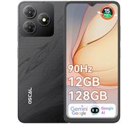 OSCAL 2025 Flat 2 Smartphone Android 15, 12GB +128GB/2TB Telefono Cellulare, 6.52" HD+ 90Hz, 5000mAh Smartphone Offerta, 13MP+5MP, Octa Core, 4G Dual SIM/GPS/Fingerprint/OTG/3.5mm Jack