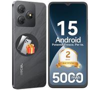 OSCAL 2025 Smartphone Android 15, 12GB +128GB/2TB Telefono Cellulare, 6.52" HD+ 90Hz, 5000mAh Smartphone Offerta, 13MP+5MP, Octa Core, 4G Dual SIM/GPS/Fingerprint/OTG/3.5mm Jack