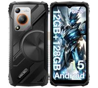OSCAL Marine 1 4GB 128GB 6.56" IPS 90Hz 4G Dual SIM NFC Batteria 5100mAh Android 15 Nero