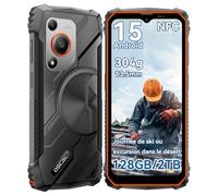 OSCAL Marine 1 Telefono Portatile Infrangibile Android 15,12GB+128GB/2TB Telefono Infrangibile, Smartphone 6,56" HD+ 90Hz,16MP, IP69K/Dual SIM/NFC/GPS/2 anni Garanzia