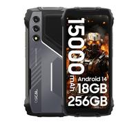 OSCAL Pilot 1 6GB/256GB 6.67" Android 14 15000mAh Smartphone Robusto Nero