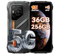 OSCAL PILOT 3 AI Rugged Smartphone 5G, 36(12+24) GB+256GB/2TB, Android 15 Telefono Indistruttibile 6.78" 120Hz, Dimensity 6100+, 7500mAh/33W, 50MP+20MP Visione Notturna, Dual SIM/NFC/OTG, Jack 3.5mm