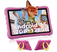 OSCAL Tablet Bambini 10 Pollici, Tablet Per Bambini 6 12 Anni, Android 15, Octa-Core, 12GB RAM, 128GB ROM/512GB TF, 5100 mAh, HD Protettivo Per Gli Occhi, Controllo Genitori, Wi-Fi 5G, Regalo, Rosa
