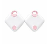 Oscanna Confezione da 2 Smart Tag ricaricabili USB-C, bianco | USB-C ricaricabile