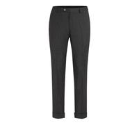 Oscar Jacobson - Denz Pantaloni in Flanella Elasticizzata Slim Fit - - Trousers - Uomo - Grigio - M