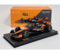 Oscar Piastri #81 McLaren MCL38 Miami Grand Prix 2024 1:43 Scala Bburago 38215P